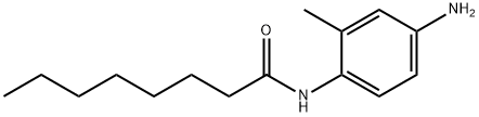 N-(4-Amino-2-methylphenyl)octanamide Structure