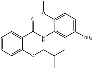 N-(5-Amino-2-methoxyphenyl)-2-isobutoxybenzamide Structure