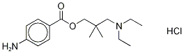 DIMETHOCAINE-D4 HYDROCHLORIDE, , 结构式