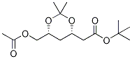 (4S,6R)-6-(Acetoxymethyl)-2,2-dimethyl-1,3-dioxane-4-acetic Acid tert-Butyl Ester