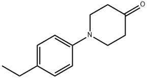 1-(4-ethylphenyl)piperidin-4-one Struktur