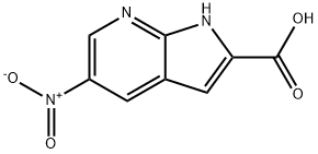 5-Nitro-7-azaindole-2-carboxylic acid