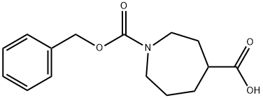 1-[(BENZYLOXY)CARBONYL]AZEPANE-4-CARBOXYLIC ACID|1-[(苄氧基)羰基]氮杂环庚烷-4-羧酸