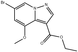 6-溴-4甲氧基-吡唑并[1,5-A]吡啶-3-羧酸乙酯