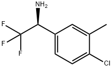 (1S)-1-(4-CHLORO-3-METHYLPHENYL)-2,2,2-TRIFLUOROETHYLAMINE|