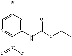乙基 (5-BROMO-2-NITROPYRIDIN-3-YL)氨基甲酸酯