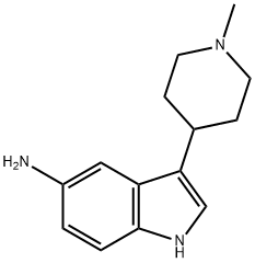 [3-(1-Methyl-4-piperidyl)indol-5-yl]amine Struktur