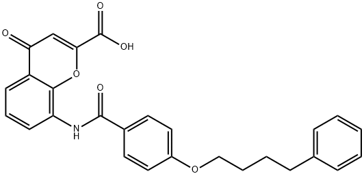 4-Oxo-8-[4-(4-phenylbutoxy)benzoylaMino]-4H-1-benzopyran-2-carboxylic Acid|普仑司特杂质