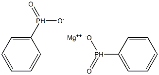 Phenylphosphinic acid magnesium salt Struktur