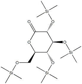 (3R,4S,5R,6R)-3,4,5-tris(triMethylsilyloxy)-6-((triMethylsilyloxy)Methyl)tetrahydro-2H-pyran-2-one