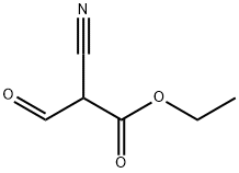 2-氰基-3-氧代丙酸乙酯, 33142-23-3, 结构式