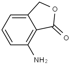 7-氨基苯酞, 3883-64-5, 结构式
