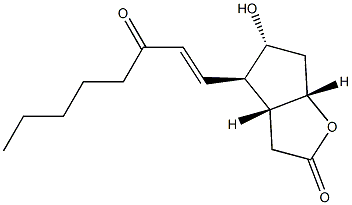 (3aR,4R,5R,6aS)-Hexahydro-5-hydroxy-4-[(1E)-3-oxo-1-octen-1-yl]-2H-cyclopenta[b]furan-2-one