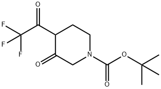 3-氧代-4-(三氟乙酰基)哌啶-1-羧酸叔丁酯