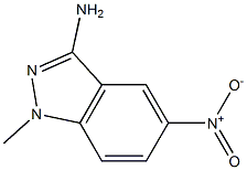 1-Methyl-5-nitro-1H-indazol-3-ylaMine Struktur