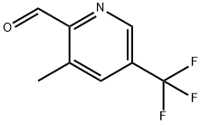 3-Methyl-5-(trifluoroMethyl)picolinaldehyde Struktur