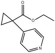 Ethyl 1-(pyridin-4-yl)cyclopropanecarboxylate Structure