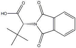 (R)-2-(1,3-Dihydro-1,3-dioxo-2H-isoindol-2-yl)-3,3-dimethylbutanoic acid Structure