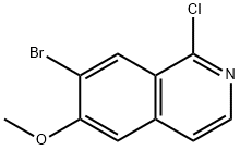 1-Chloro-6-Methoxy-7-broMoisoquinoline|7-溴-1-氯-6-甲氧基异喹啉