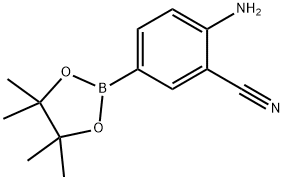 2-aMino-5-(4,4,5,5-tetraMethyl-1,3,2-dioxaborolan-2-yl)benzonitrile|3-腈基-4-氨基苯硼酸频哪醇酯