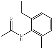 N-(2-乙基-6-甲基苯基)乙酰胺 结构式