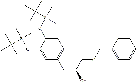 (S)-1-(Benzyloxy)-3-(3,4-bis((tert-butyldiMethylsilyl)oxy)phenyl)propan-2-ol