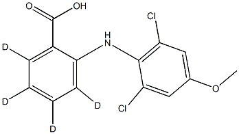 2-((2,6-Dichloro-4-Methoxyphenyl)aMino)benzoic Acid-d4|2-((2,6-Dichloro-4-Methoxyphenyl)aMino)benzoic Acid-d4