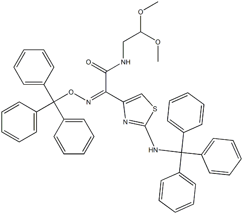 (Z)-N-(2,2-DiMethoxyethyl)-2-(2-(tritylaMino)thiazol-4-yl)-2-((trityloxy)iMino)acetaMide