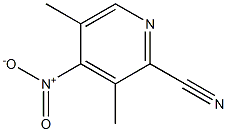 2-Pyridinecarbonitrile, 3,5-dimethyl-4-nitro-|