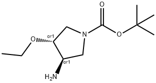 tert-butyl trans-3-amino-4-ethoxy-1-pyrrolidinecarboxylate|(3R,4R)-3-氨基-4-乙氧基吡咯烷-1-羧酸叔丁酯