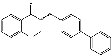 (2E)-3-{[1,1-biphenyl]-4-yl}-1-(2-methoxyphenyl)prop-2-en-1-one|