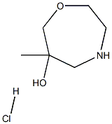 6-METHYL-1,4-OXAZEPAN-6-OL HCL, 1823315-50-9, 结构式