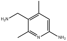 5-(aminomethyl)-4,6-dimethylpyridin-2-amine Struktur
