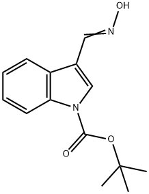 TERT-BUTYL 3-((HYDROXYIMINO)METHYL)-1H-INDOLE-1-CARBOXYLATE|(E)-3-((羟基亚氨基)甲基)-1H-吲哚-1-羧酸叔丁酯