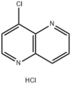 4-Chloro-1,5-naphthyridine hydrochloride Struktur