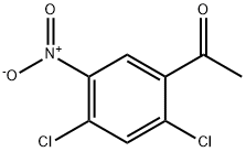 1-(2,4-dichloro-5-nitrophenyl)ethanone Structure