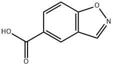 1,2-Benzisoxazole-5-carboxylic Acid 结构式