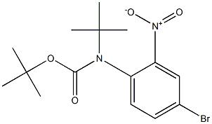 di-tert-butyl 4-bromo-2-nitrophenylcarbamate