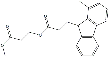 9H-Fluorene-9,9-dipropanoic acid, dimethyl ester Struktur