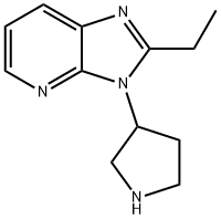 2-ethyl-3-(pyrrolidin-3-yl)-3H-imidazo[4,5-b]pyridine|