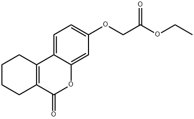 ethyl 2-((6-oxo-7,8,9,10-tetrahydro-6H-benzo[c]chromen-3-yl)oxy)acetate