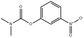 3-nitrophenyl dimethylcarbamate Struktur