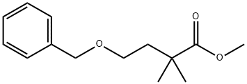 Butanoic acid, 2,2-dimethyl-4-(phenylmethoxy)-, methyl ester|823180-17-2