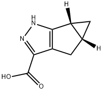 (4aR,5aR)-4,4a,5,5a-tetrahydro-1H-cyclopropa[4,5]cyclopenta[1,2-c]pyrazole-3-carboxylic acid|(4aR,5aR)-4,4a,5,5a-tetrahydro-1H-cyclopropa[4,5]cyclopenta[1,2-c]pyrazole-3-carboxylic acid