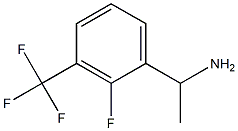 1-[2-FLUORO-3-(TRIFLUOROMETHYL)PHENYL]ETHAN-1-AMINE|1270581-23-1