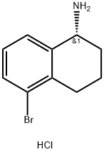 (R)-5-溴-1,2,3,4-四氢萘-1-胺盐酸盐, 2061996-69-6, 结构式