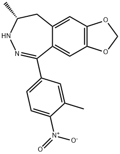 (R)-(+)-8-methyl-5-(3-methyl-4-nitrophenyl)-8,9-dihydro-7H-1,3-dioxolo[4,5-h][2,3]benzodiazepine|(R)-(+)-8-METHYL-5-(3-METHYL-4-NITROPHENYL)-8,9-DIHYDRO-7H-1,3-DIOXOLO[4,5-H][2,3]BENZODIAZEPINE