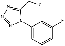 5-(chloromethyl)-1-(3-fluorophenyl)-1H-tetrazole|