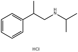 (2-phenylpropyl)(propan-2-yl)amine hydrochloride Structure