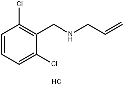 [(2,6-dichlorophenyl)methyl](prop-2-en-1-yl)amine hydrochloride Struktur